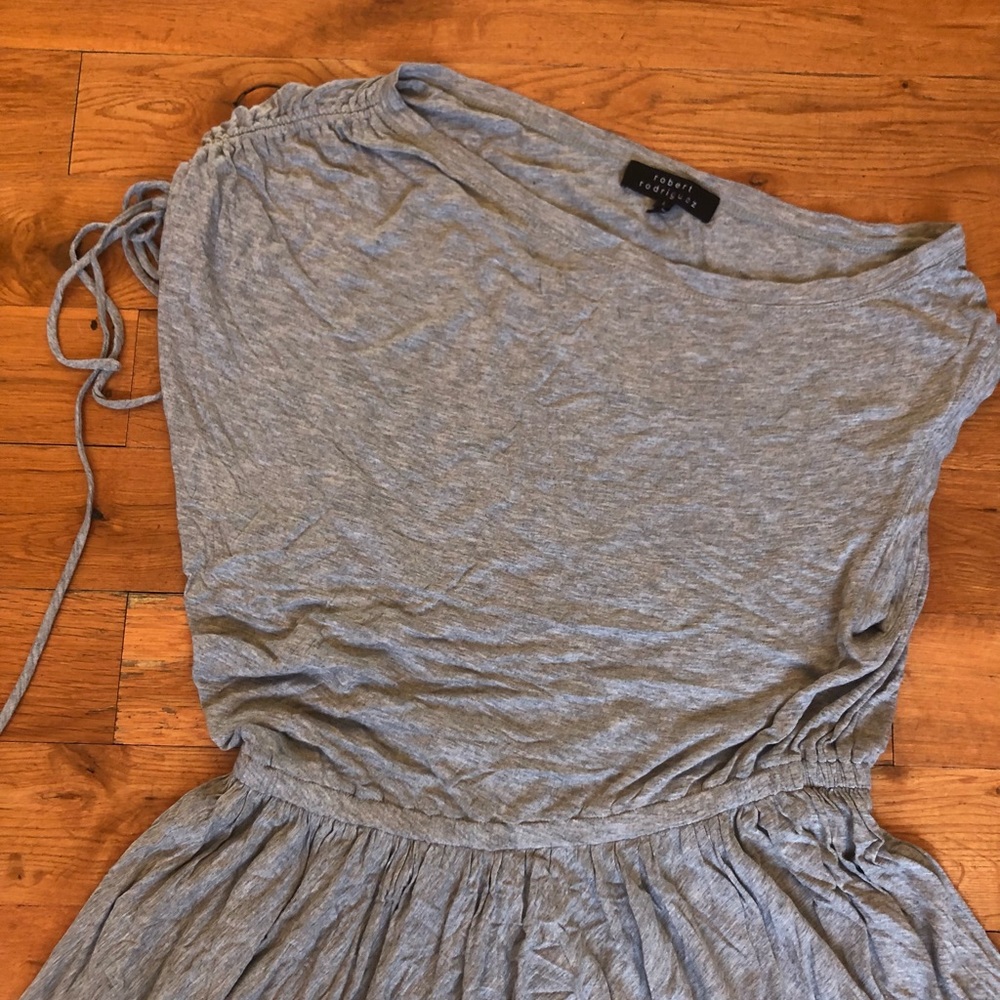 Robert Rodriguez asymmetrical jersey dress, size L